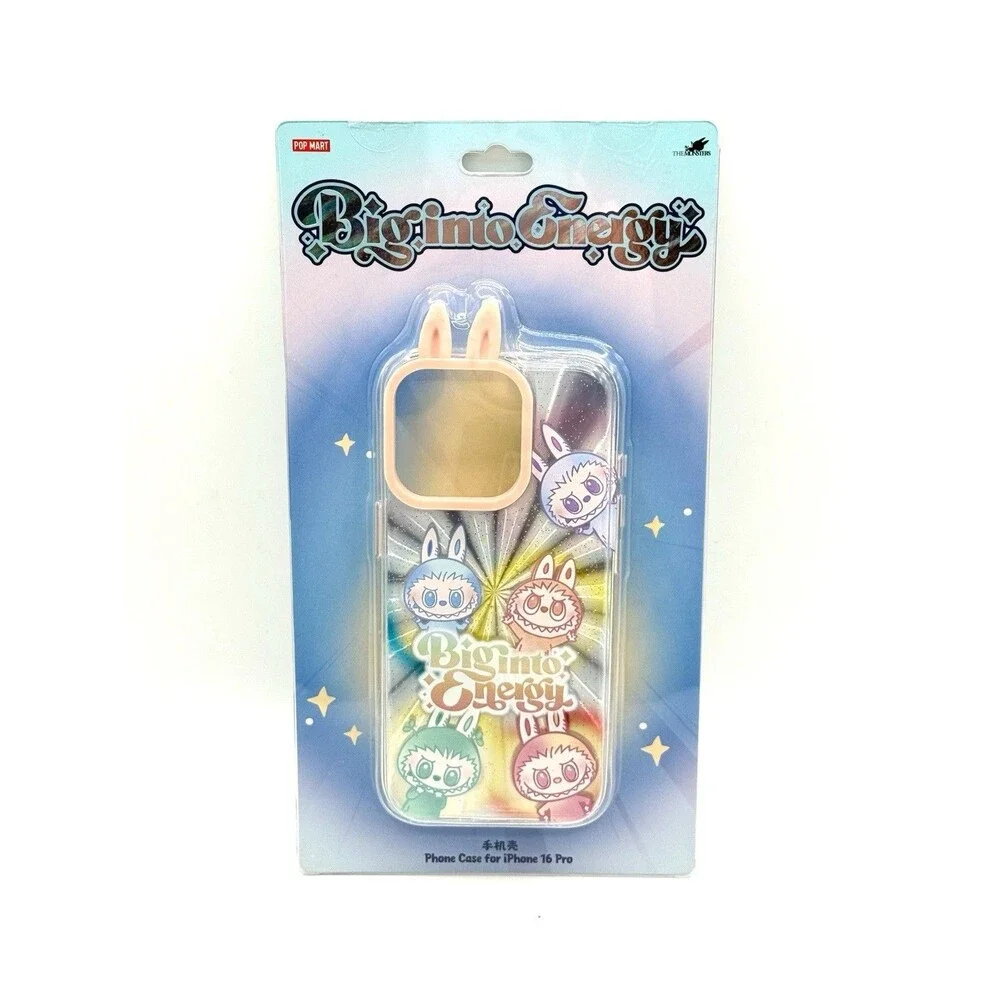 POPMART Big Into‎ Energy Phone Case iPhone 16 Pro New Authentic Rare